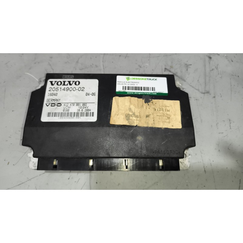 Recambio de modulo electronico para volvo fh 12 2002  12.1 diesel (d12d460) referencia OEM IAM 20514900  