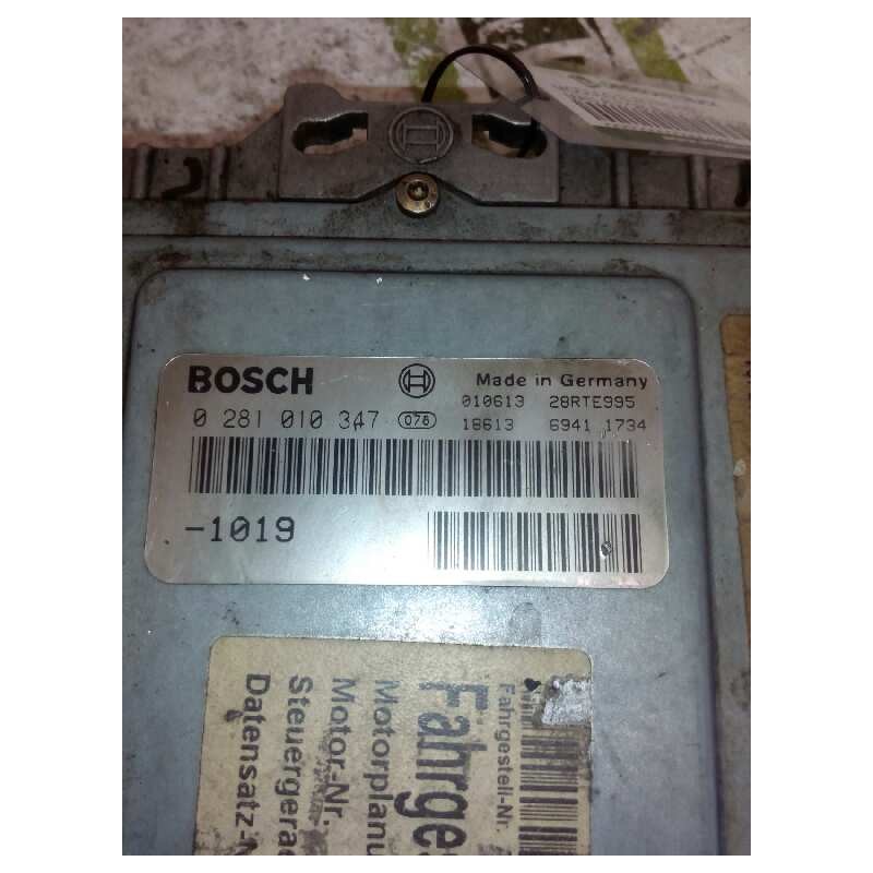 Recambio de modulo electronico para man autobus autobus 14.220 referencia OEM IAM 0281010347 51116167127 CENTRALITA MOTOR - Blanco 2