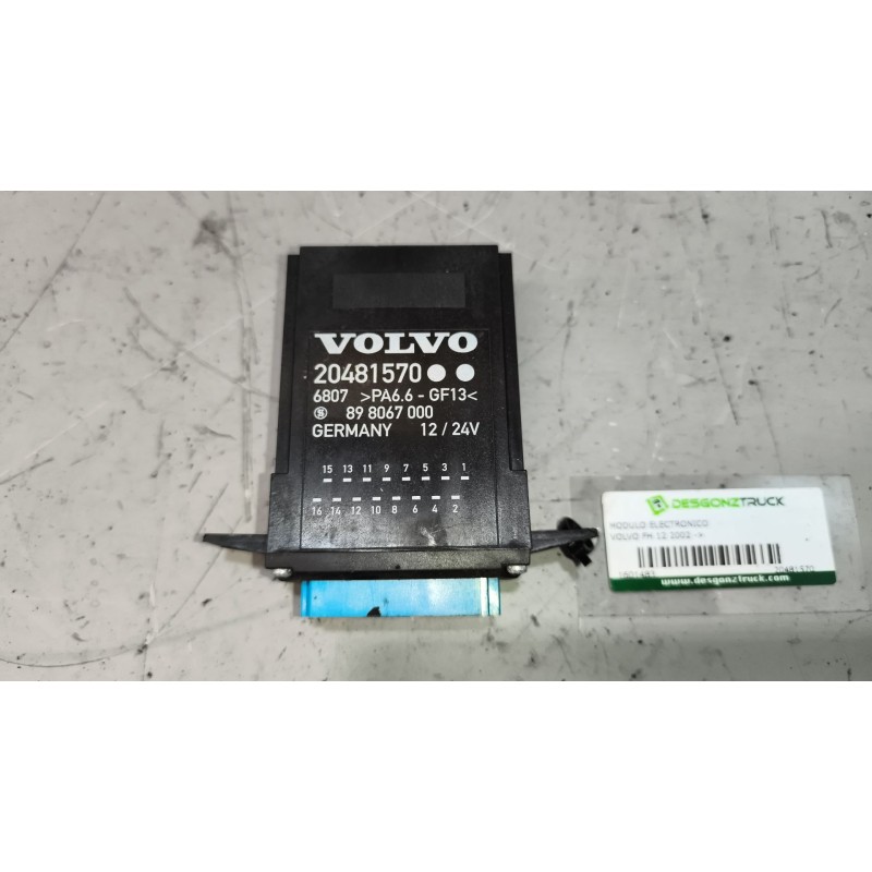 Recambio de modulo electronico para volvo fh 12 2002  12.1 diesel (d12d460) referencia OEM IAM 20481570  