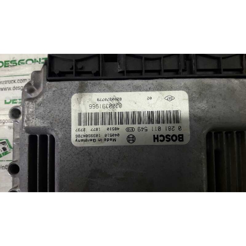 Recambio de centralita motor uce para renault scenic ii authentique referencia OEM IAM 8200391966 0281011549 - Gris 3