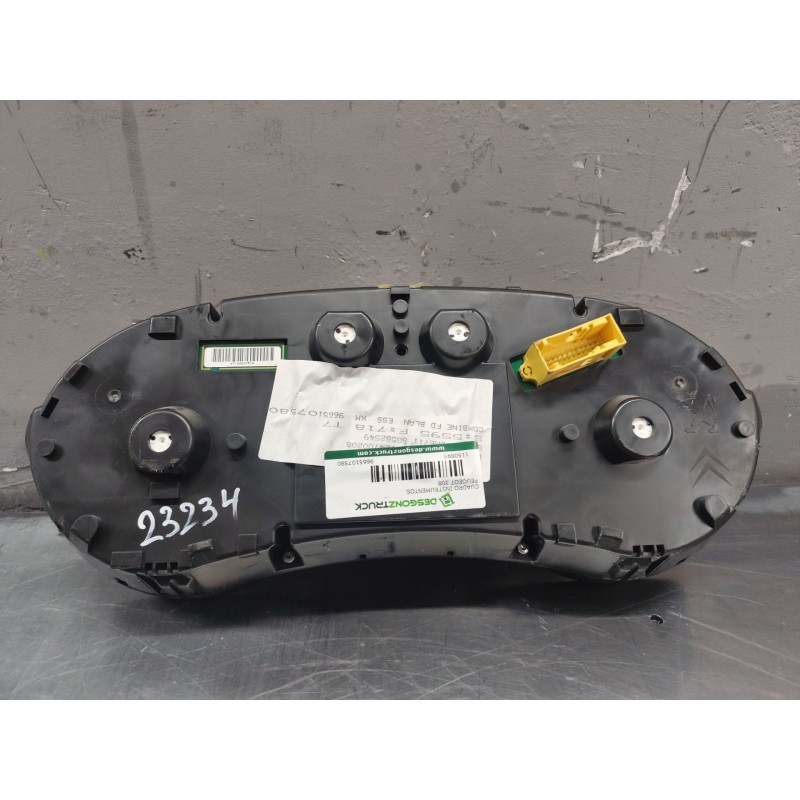 Recambio de cuadro instrumentos para peugeot 308 premium referencia OEM IAM 9665107580 - Gris 2