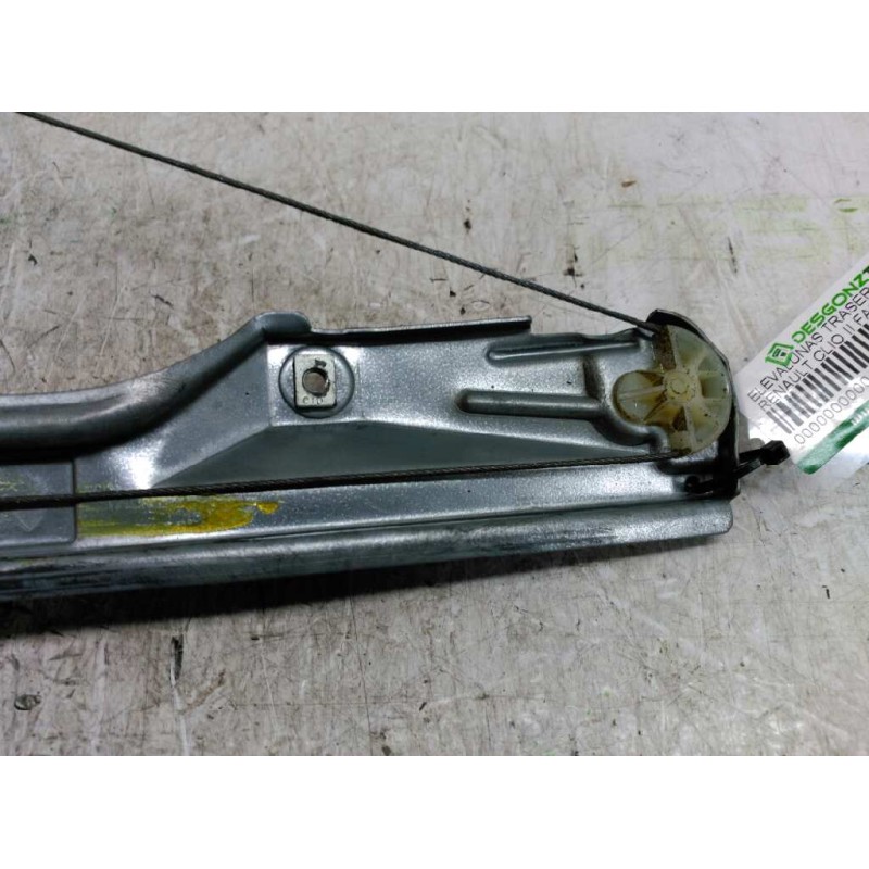 Recambio de elevalunas trasero derecho para renault clio ii fase ii (b/cb0) authentique referencia OEM IAM 7700434304 - Verde 6