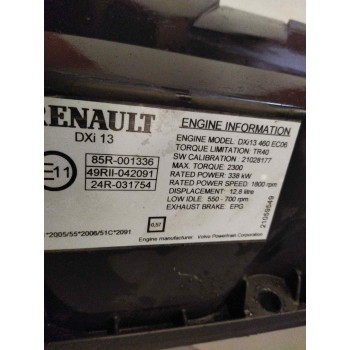 Recambio de tapa balancines para renault magnum ab 2005 12.8 diesel referencia OEM IAM 20515103 7420515101 
