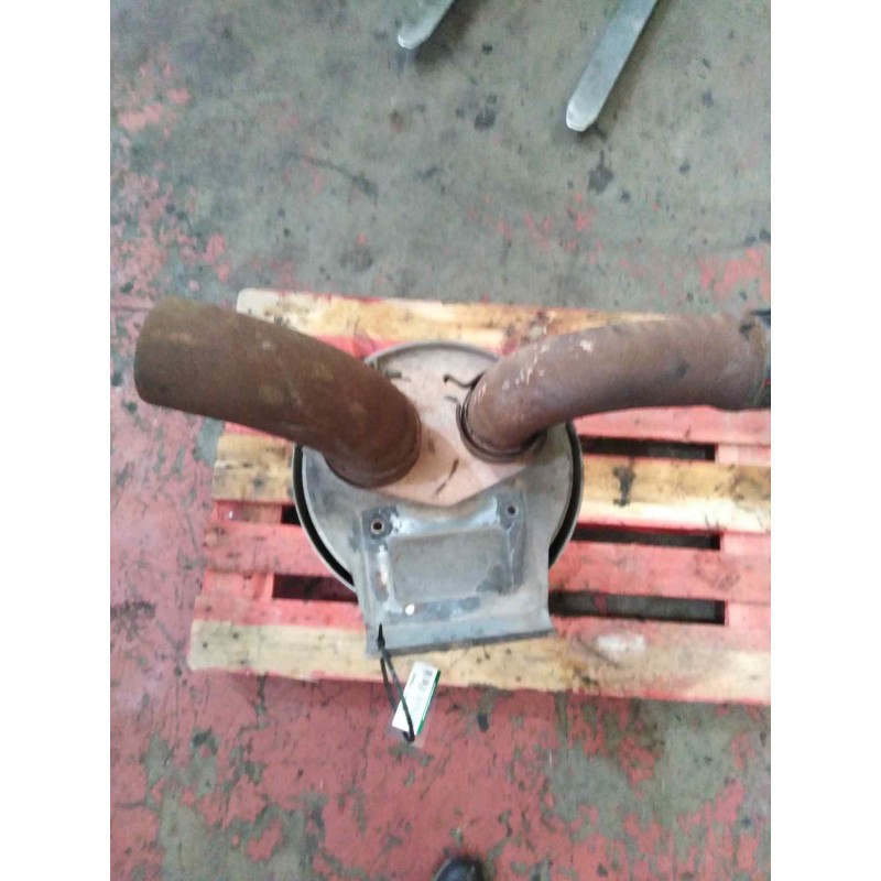 Recambio de silenciador trasero para man tg - l 12.210 4.6 diesel referencia OEM IAM 81151010392 - Blanco 2