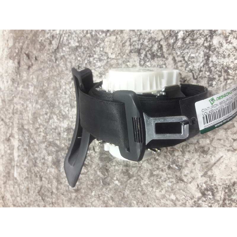 Recambio de cinturon seguridad trasero derecho para volkswagen passat berlina (3c2) advance referencia OEM IAM 33058994C 200306 - Negro 2