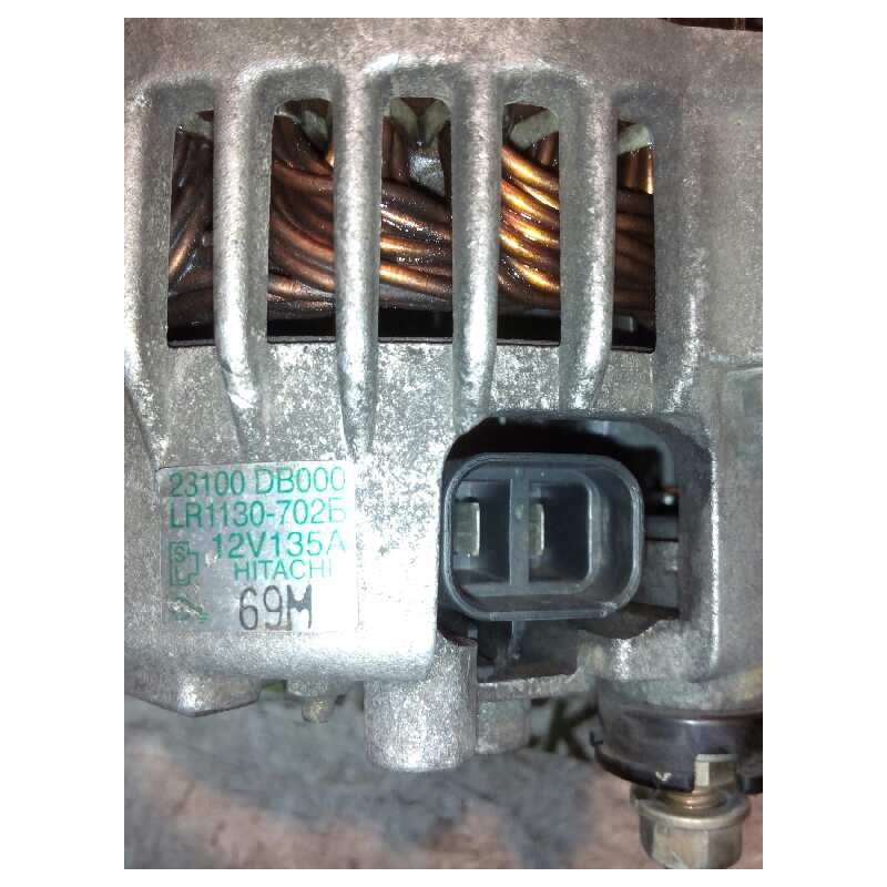 Recambio de alternador para renault trucks mascott 160 dxi referencia OEM IAM 23100DB000 LR1130702B 12V/135A/HITACHI 4