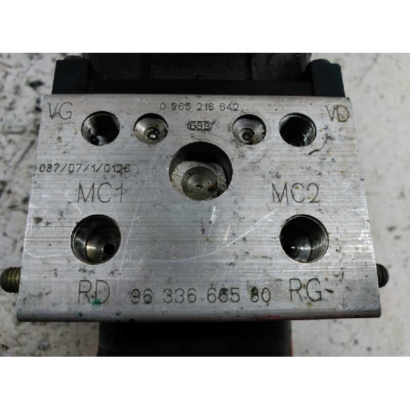 Recambio de abs para citroën xsara picasso 2.0 hdi exclusive plus referencia OEM IAM 9633666580 0273004353 7