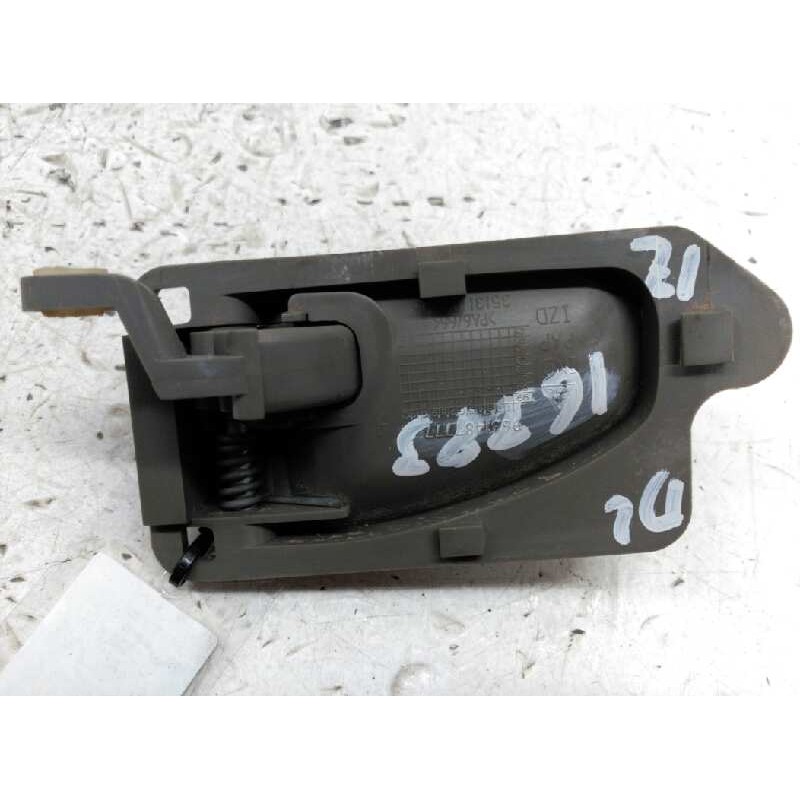 Recambio de maneta interior delantera izquierda para citroën xsara picasso 2.0 hdi exclusive plus referencia OEM IAM 9631487777 2