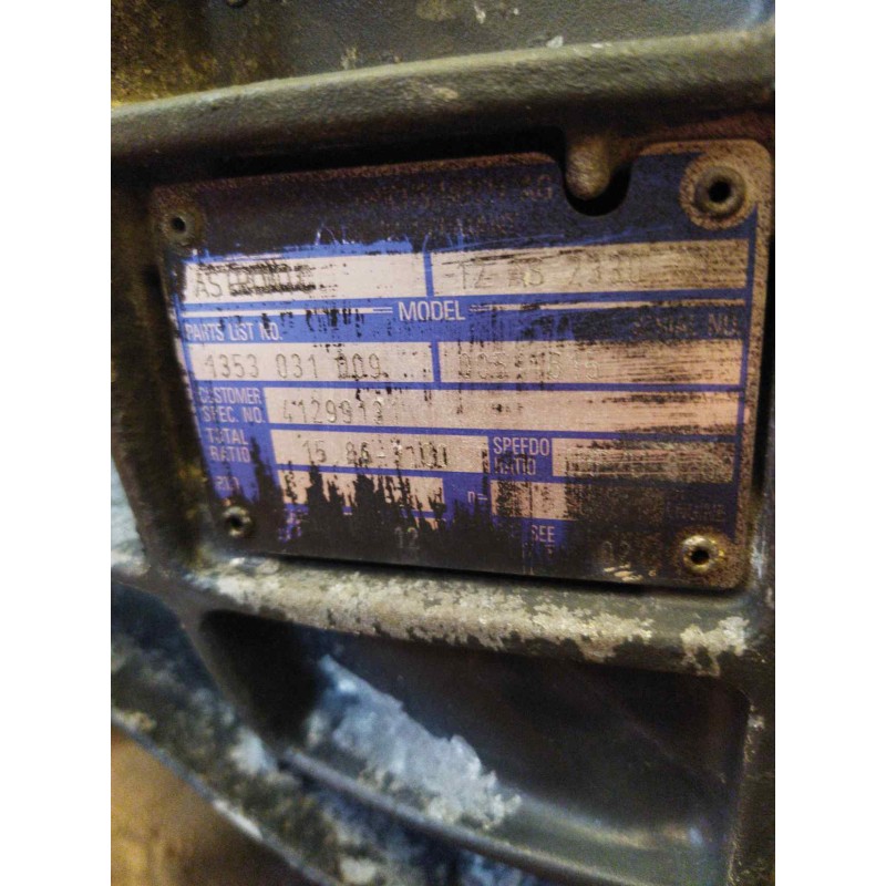 Recambio de caja cambios para iveco stralis (as) fsa t / fp lt 4x2 gran espacio referencia OEM IAM 12AS2330TD 1353031009 4129913 6