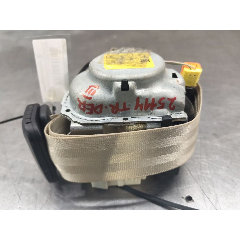 Recambio de cinturon seguridad trasero derecho para audi q7 (4mb, 4mg, 4mq) 3.0 tdi quattro referencia OEM IAM - Negro 3