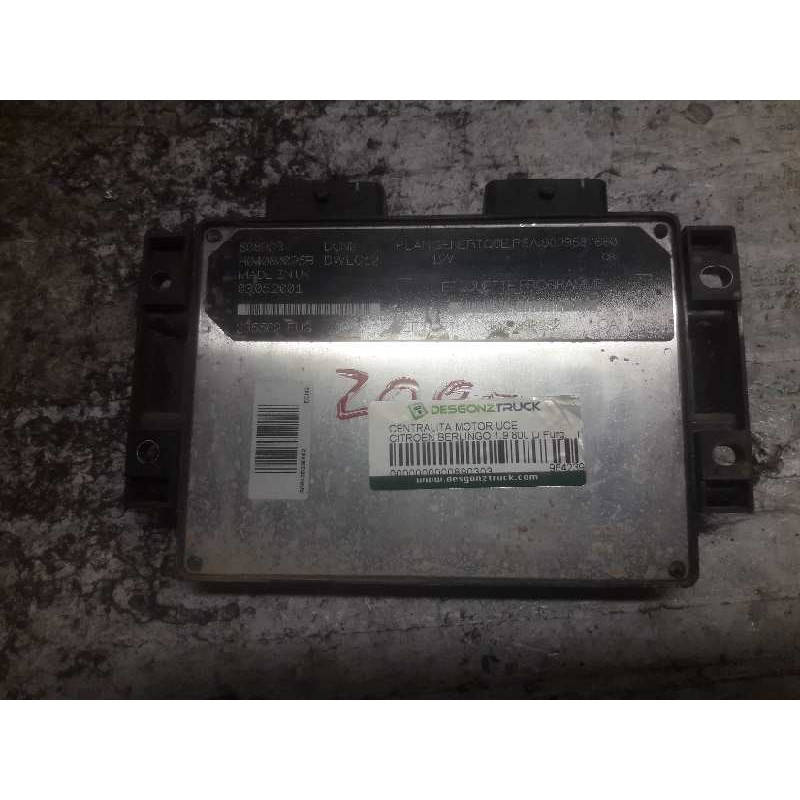 Recambio de centralita motor uce para citroën berlingo 1.9 800 d furg. referencia OEM IAM 9642398280 9839587680 