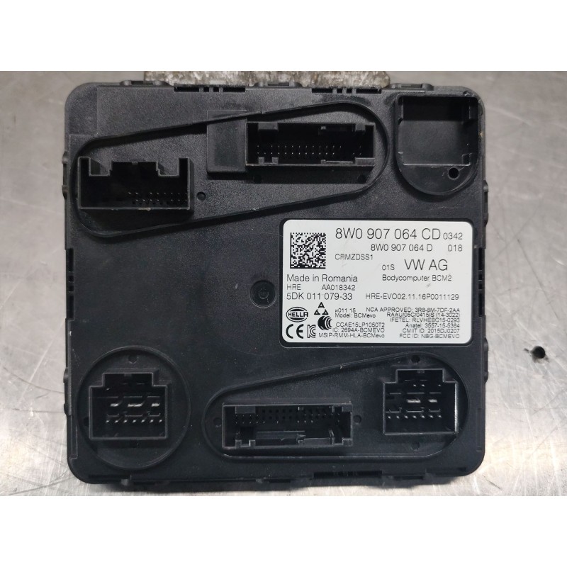 Recambio de modulo electronico para audi q7 (4mb, 4mg, 4mq) 3.0 tdi quattro referencia OEM IAM 8W0907064 - Negro 3