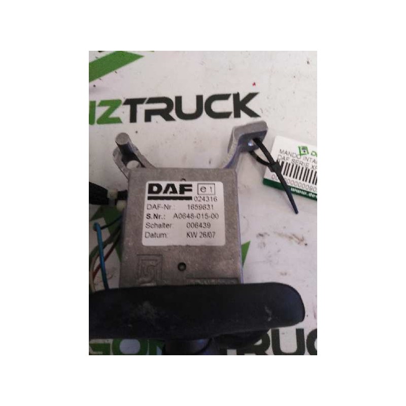 Recambio de mando intarder para daf serie xf105.460 fsa 4x2 super-space-cab referencia OEM IAM 1659631 - Blanco 3