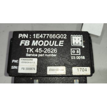 Recambio de modulo electronico para iveco crossway referencia OEM IAM 1E47766G02  