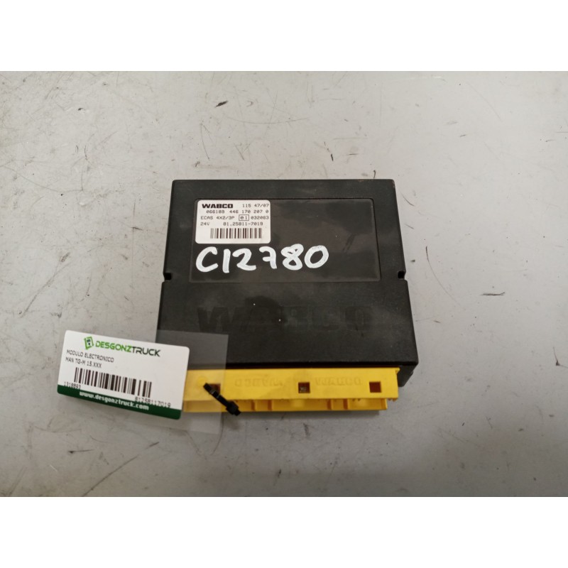 Recambio de modulo electronico para man tg-m 15.xxx 6.9 diesel referencia OEM IAM 81258117019 CENTRALITA ECAS 44617020700