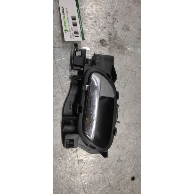 Recambio de maneta interior trasera izquierda para peugeot 5008 referencia OEM IAM 9683446877 2