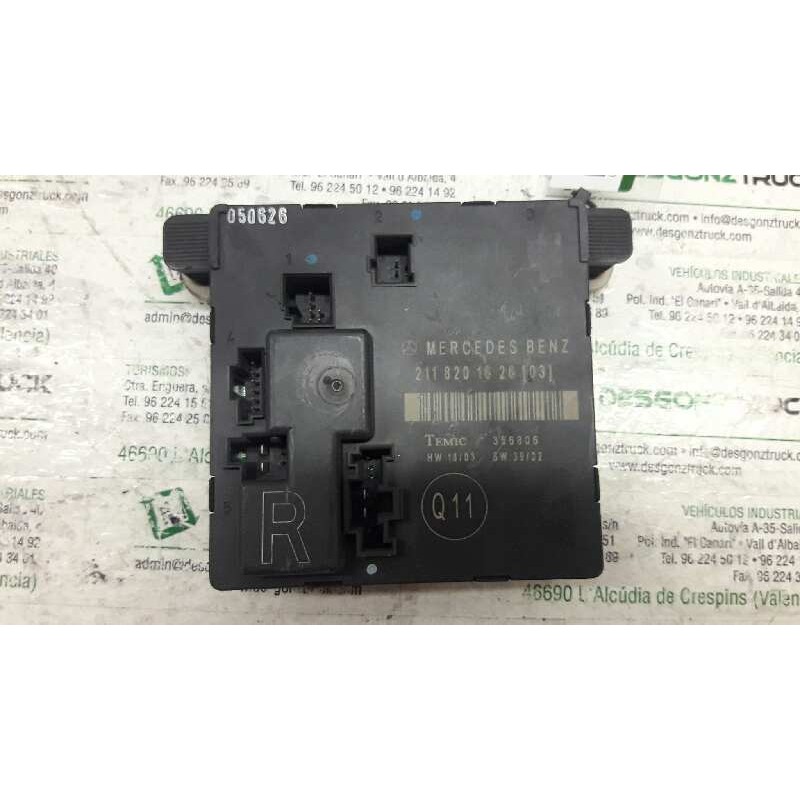 Recambio de centralita cierre para mercedes-benz clase c (w203) berlina 180 compressor (203.046) referencia OEM IAM 2118201626 P