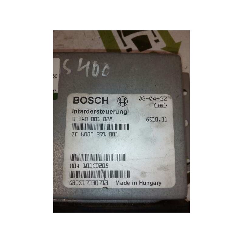 Recambio de modulo electronico para iveco trucks stralis ad 260s40 referencia OEM IAM 0260001028 6009371001 CENTRALITA INTARDER 2