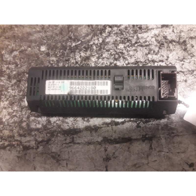 Recambio de pantalla multifuncion para citroën c4 berlina lx referencia OEM IAM 9664222180 281207185A 12 PINS - Negro 2