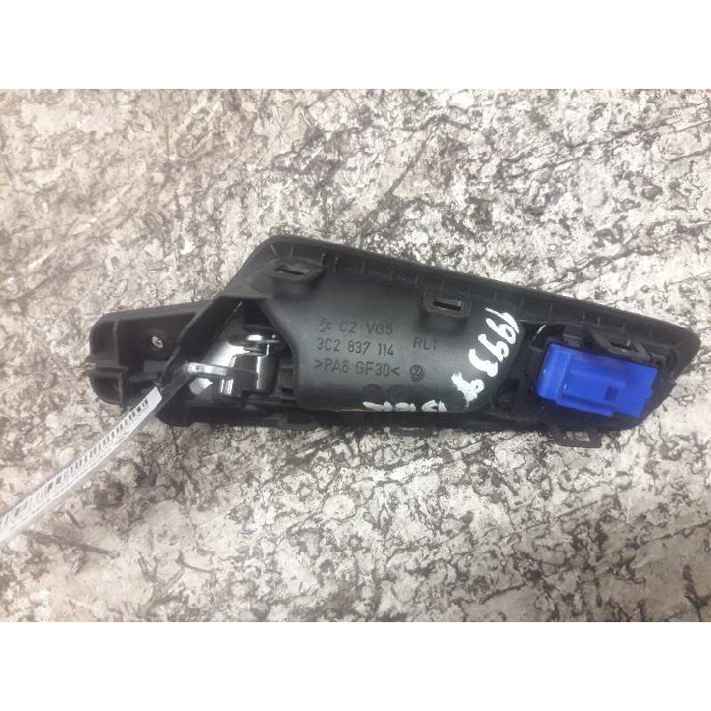 Recambio de maneta interior delantera derecha para volkswagen passat berlina (3c2) advance referencia OEM IAM 3C2837114 - Negro 2