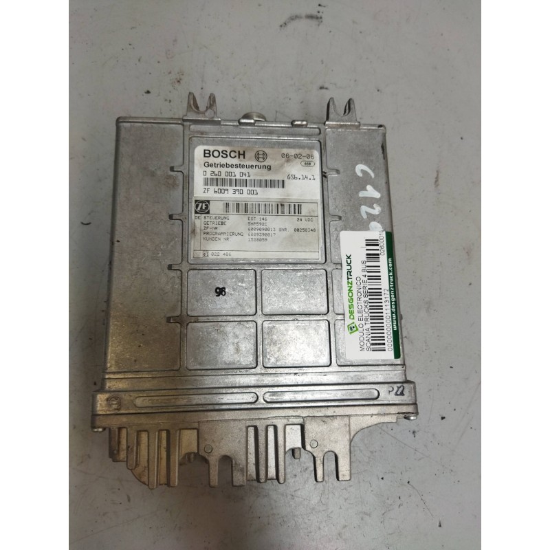 Recambio de modulo electronico para scania l094ub4x2 referencia OEM IAM 0260001041 6009390001 5HP592C