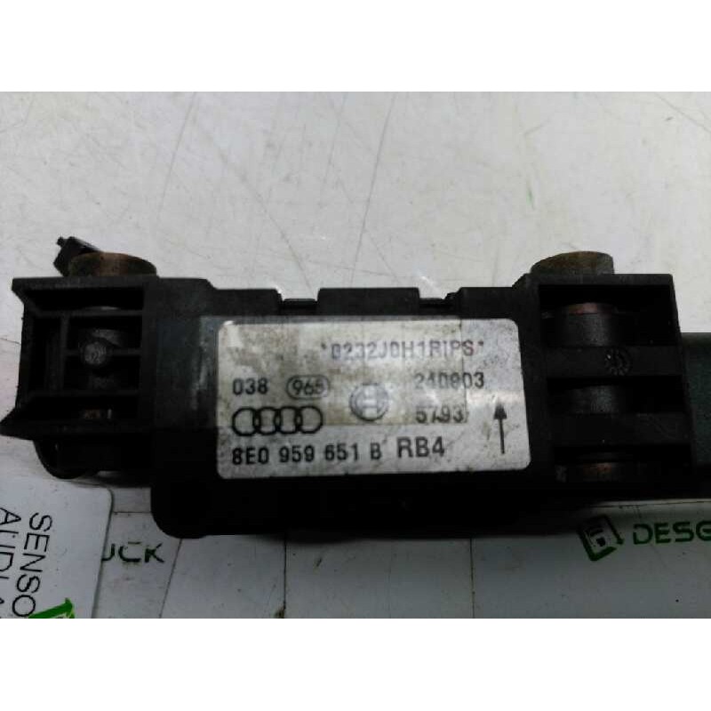 Recambio de sensor airbag para audi a3 (8p) 1.9 tdi ambiente referencia OEM IAM  DERECHO - Azul 2