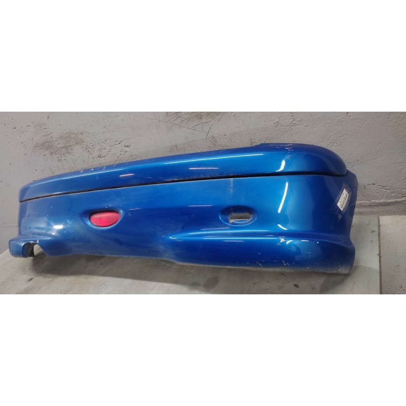 Recambio de paragolpes trasero para peugeot 206 berlina gti referencia OEM IAM - Azul 2