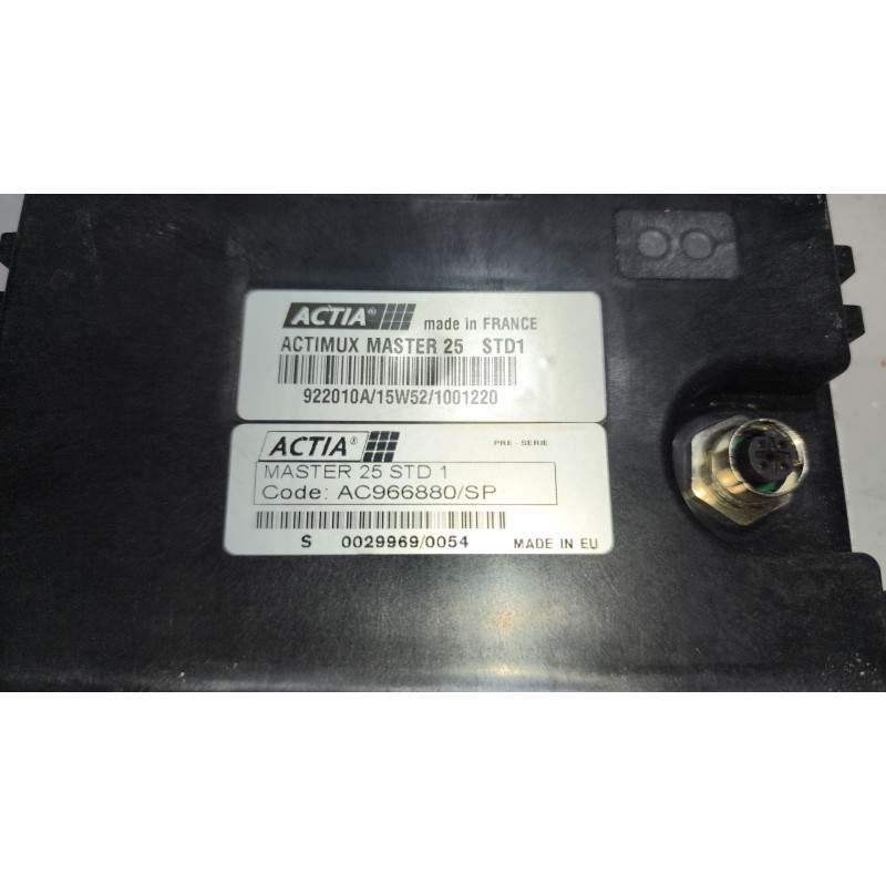 Recambio de modulo electronico para scania magnus referencia OEM IAM AC966880 ACTIMUXMASTER25STD1 922010A 6
