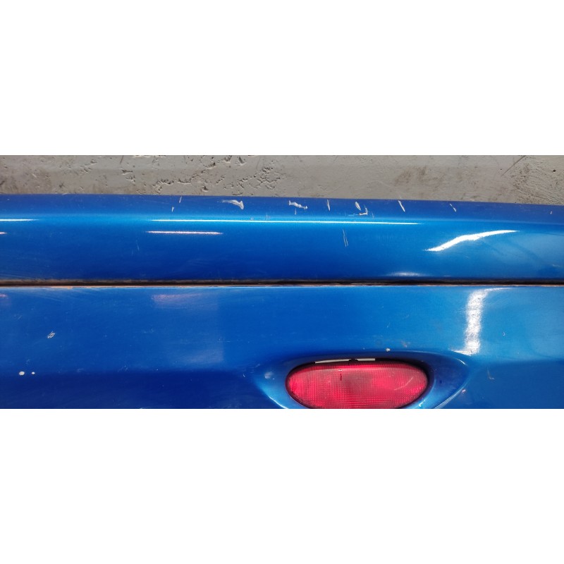 Recambio de paragolpes trasero para peugeot 206 berlina gti referencia OEM IAM - Azul 3