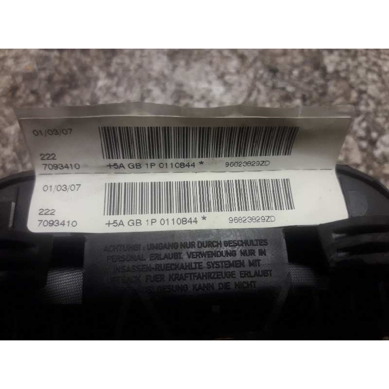 Recambio de airbag delantero izquierdo para citroën c4 berlina collection referencia OEM IAM 96823829ZD 7093410 5AGB1P0110844 - Azul 3