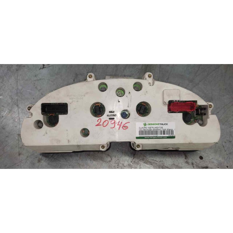 Recambio de cuadro instrumentos para volkswagen sharan (7m8) básico referencia OEM IAM 7M0920820S 3