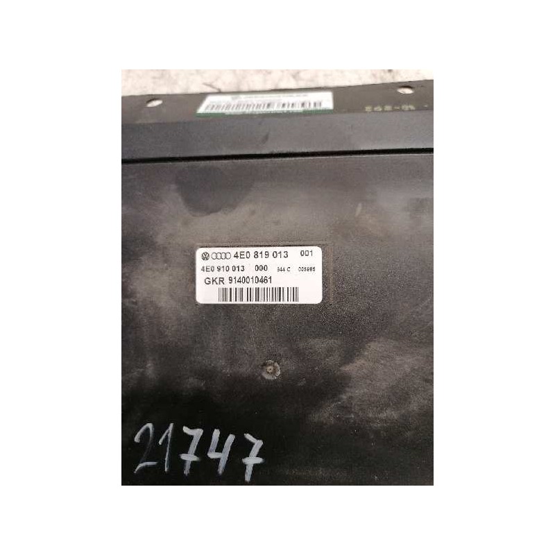 Recambio de modulo electronico para audi a8 (4e2) 3.7 quattro referencia OEM IAM 4E0819013 DELANTERO IZQUIERDO 2