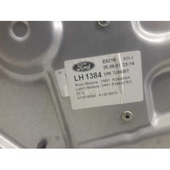 Recambio de elevalunas trasero izquierdo para ford c-max (cb3) ghia referencia OEM IAM 7M51R045H23B  