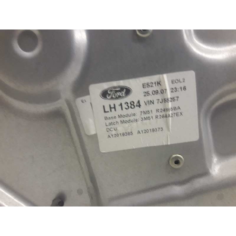 Recambio de elevalunas trasero izquierdo para ford c-max (cb3) ghia referencia OEM IAM 7M51R045H23B 2