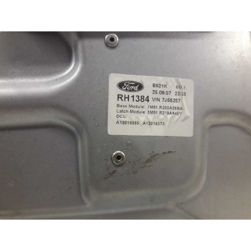 Recambio de elevalunas delantero derecho para ford c-max (cb3) ghia referencia OEM IAM 7M51R203A28BA 2