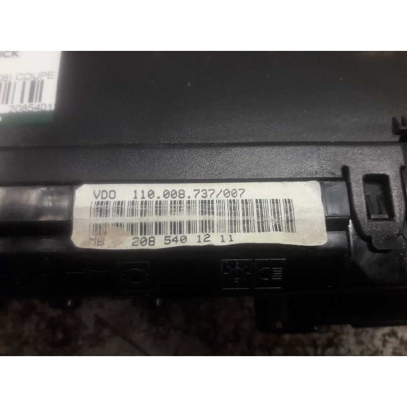 Recambio de cuadro instrumentos para mercedes-benz clase clk (w208) coupe 230 compressor (208.347) referencia OEM IAM 2085401211 3