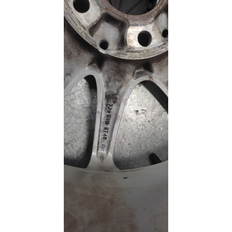 Recambio de juego llantas para mercedes-benz clase b (w245) 180 cdi (245.207) referencia OEM IAM 7.0 x 17 h2 et49  17-5 tornillo - Negro 5