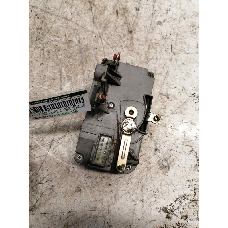 Recambio de cerradura puerta delantera derecha para fiat scudo (222) 1.9 td el furg. acristalado referencia OEM IAM   9 PINS 2