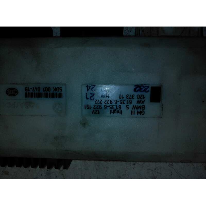Recambio de centralita luces para bmw serie 5 berlina (e39) referencia OEM IAM - Negro 3