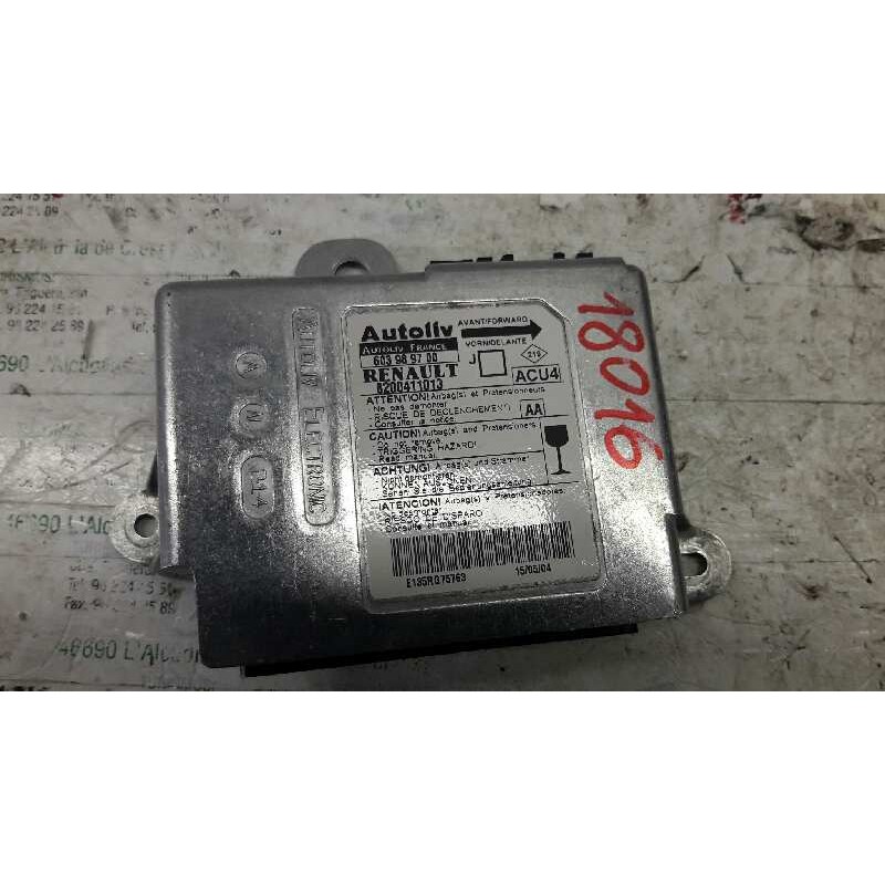 Recambio de centralita airbag para renault scenic ii authentique referencia OEM IAM 8200411013 - Gris 2