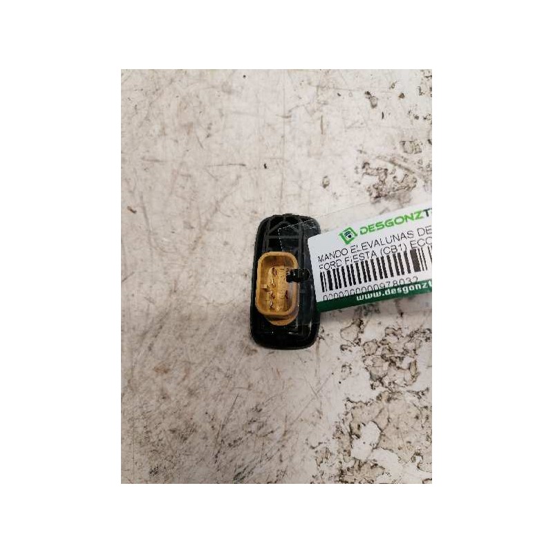Recambio de mando elevalunas delantero derecho para ford fiesta (cb1) econetic referencia OEM IAM 8A6T14529AA 6 PINS - Rojo 2