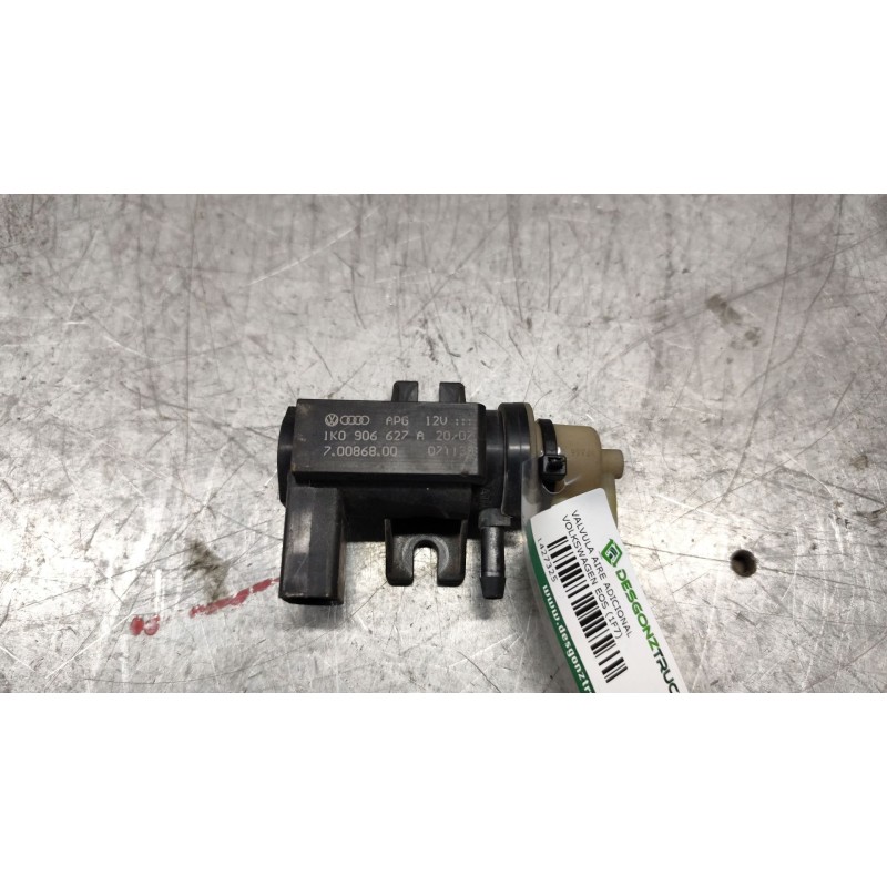Recambio de valvula aire adicional para volkswagen eos (1f7) 2.0 tdi referencia OEM IAM 1K0906627A  2 PINS