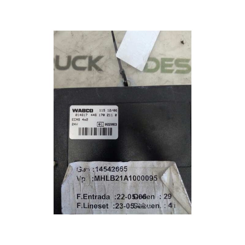 Recambio de modulo electronico para iveco stralis (as) fsa t / fp lt 4x2 gran espacio referencia OEM IAM 4461702110 4461702110 C - Naranja 2