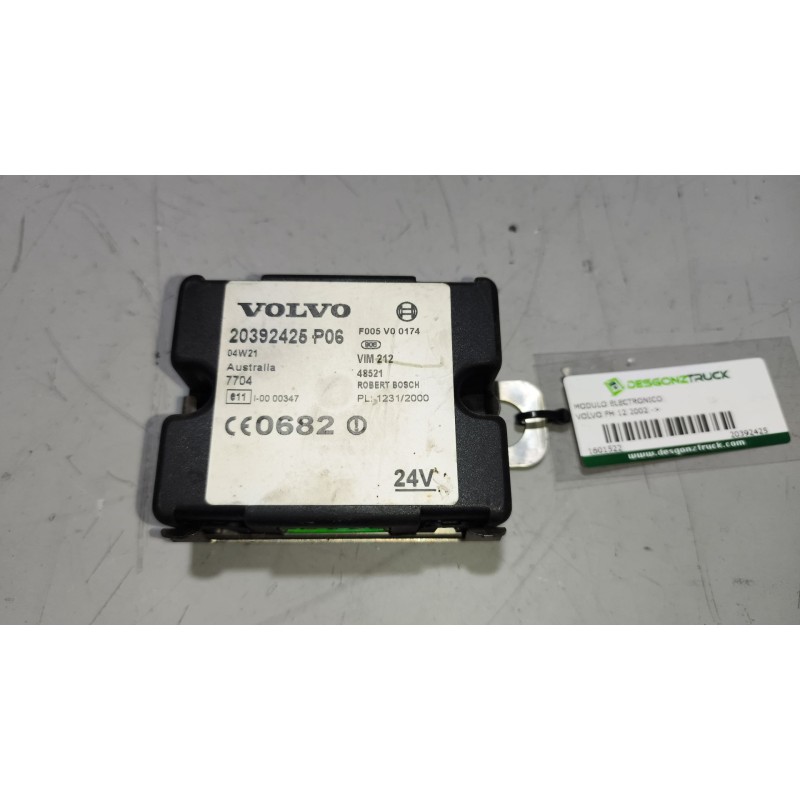 Recambio de modulo electronico para volvo fh 12 2002  12.1 diesel (d12d460) referencia OEM IAM 20392425  