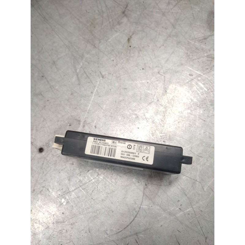 Recambio de modulo electronico para peugeot 308 confort referencia OEM IAM 9662258380  S122288001E