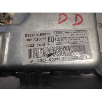 Recambio de airbag lateral derecho para mercedes-benz clase c (w203) berlina 1.8 cat referencia OEM IAM 0027000961F06623 5366191