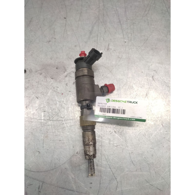 Recambio de inyector para peugeot 208 i (ca_, cc_) 1.6 hdi referencia OEM IAM 0445110340  