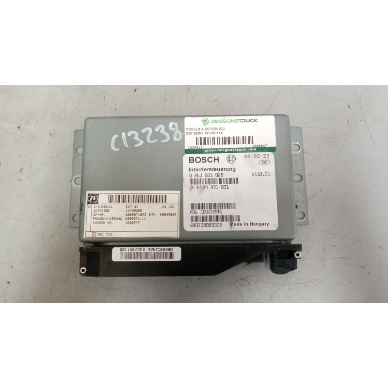 Recambio de modulo electronico para daf serie xf105.xxx 12.9 diesel referencia OEM IAM 1686847 6009371001 0260001028