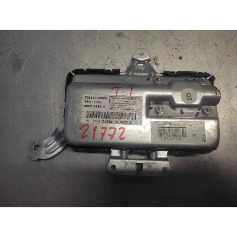 Recambio de airbag lateral trasero izquierdo para mercedes-benz clase c (w203) berlina 1.8 cat referencia OEM IAM 0027000901B083 - Azul 2