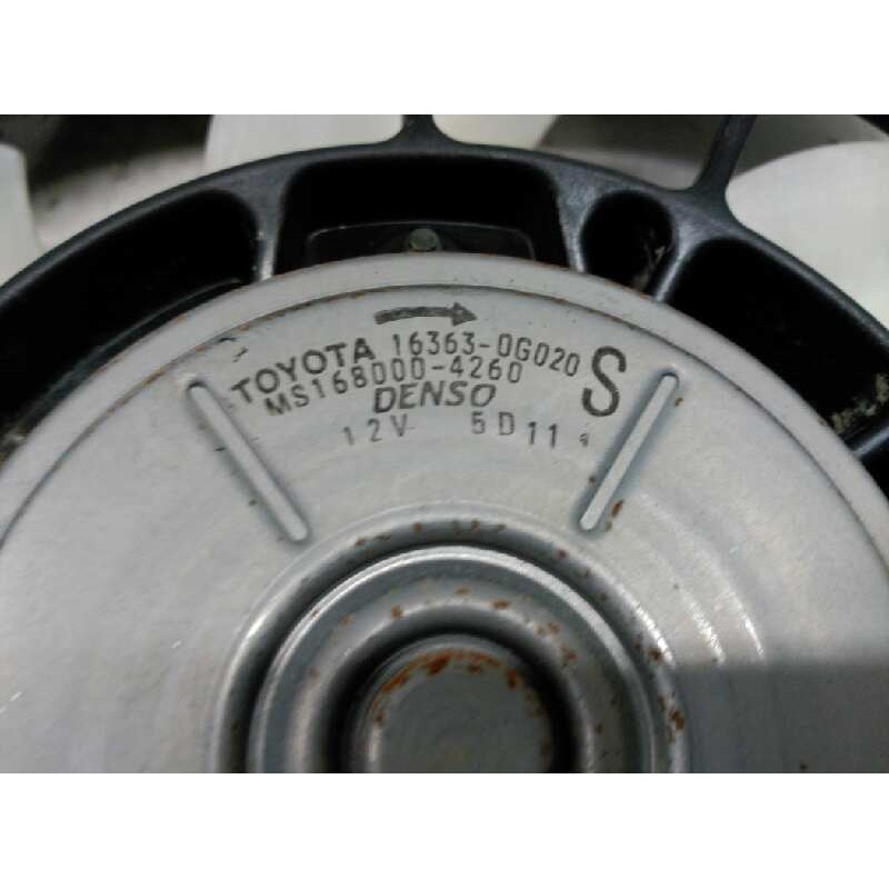 Recambio de electroventilador para toyota corolla (e12) 2.0 d-4d linea terra berlina referencia OEM IAM 1636328160 - Rojo 3